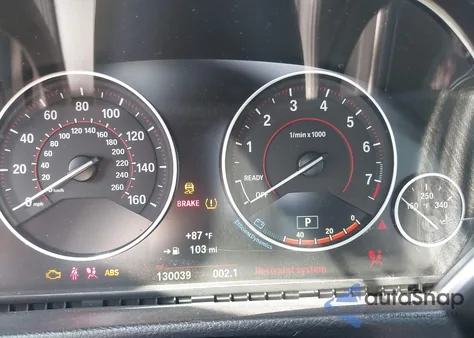 2016 BMW 328I xDrive from USA, damaged, VIN WBA8E3C58GK503641